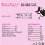 Schesir Baby Complete Chicken & Liver in Broth for Kittens 70g - Image 2