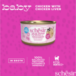 Schesir Baby Complete Chicken & Liver in Broth for Kittens 70g - Image 3