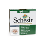 Schesir Cat Tuna & Chicken 85g in Jelly Tin - Image 2